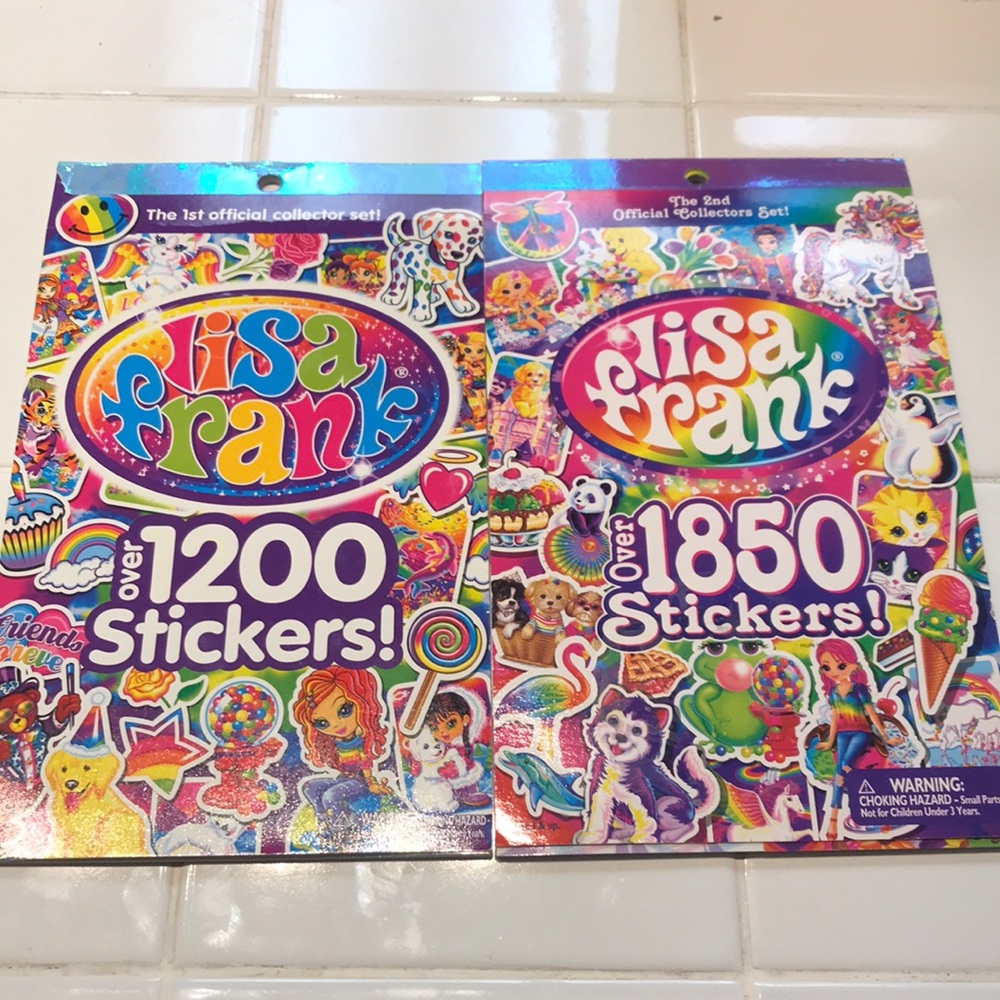 RARE Lisa Frank Collector Stickers
